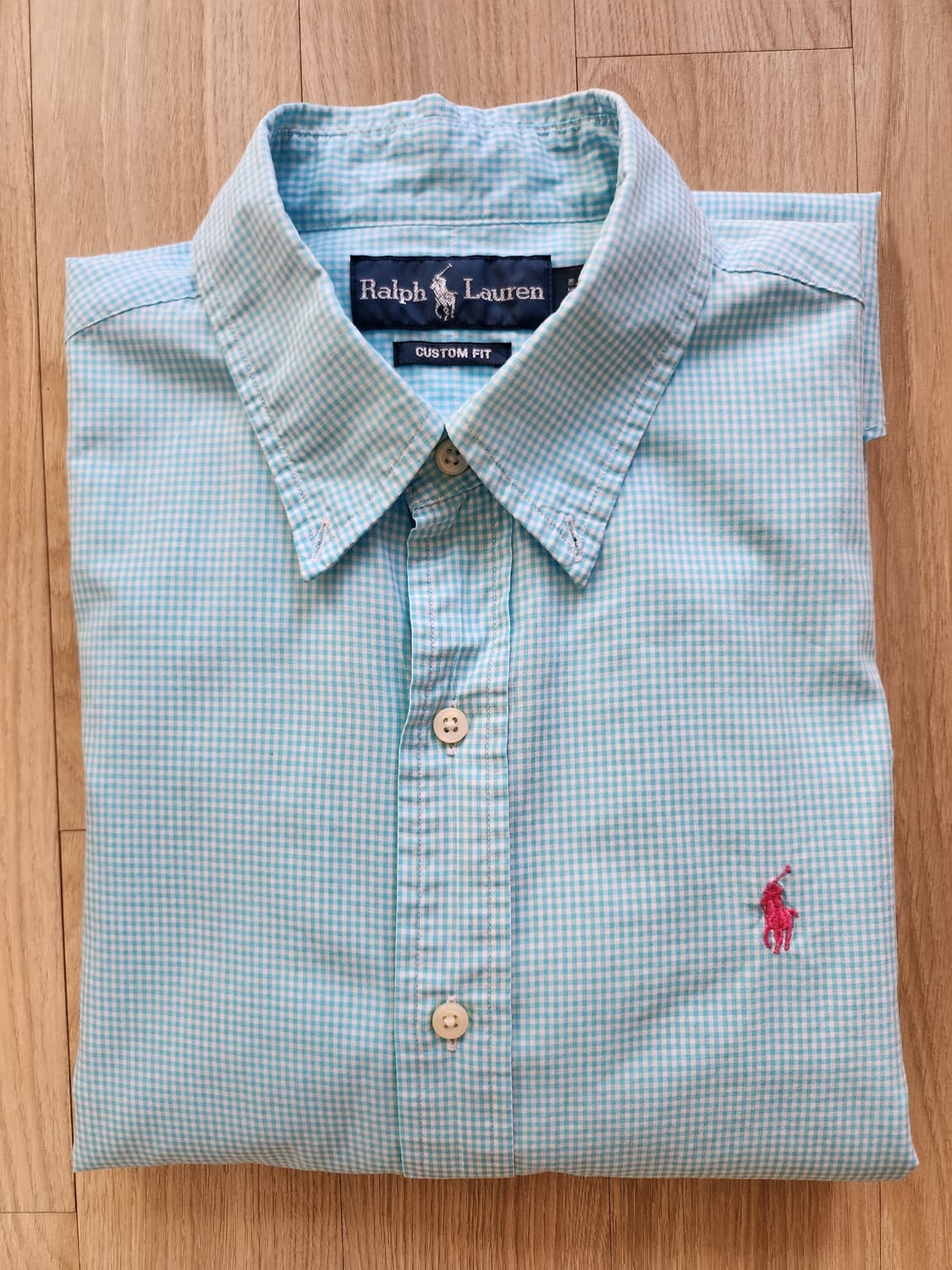 폴로랄프로렌 깅엄체크셔츠 (M 상품이미지4