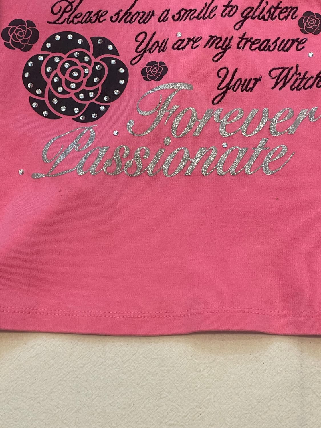 일본y2k 고딕 갸루 리본티셔츠 상품이미지3