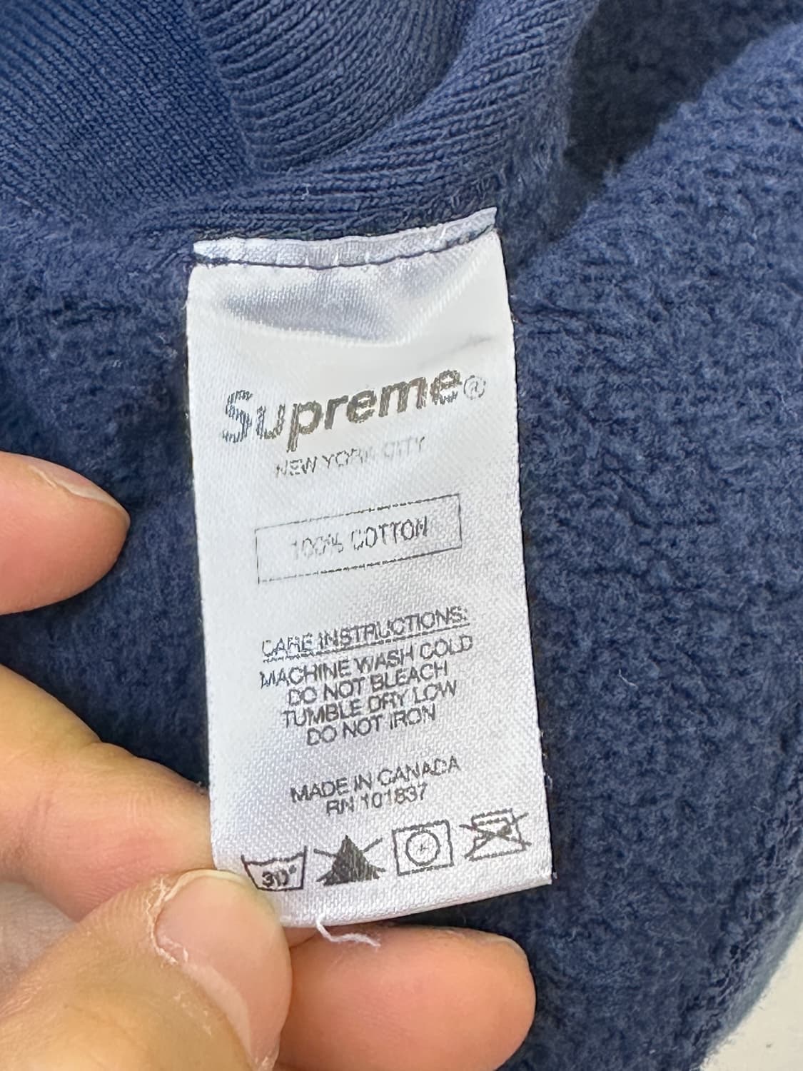 슈프림 오버다이드 S 로고 후드티 상품이미지7