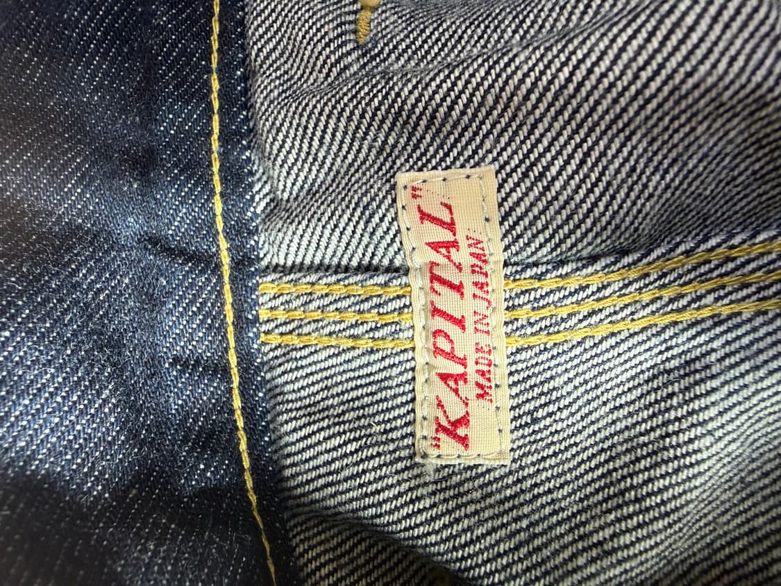 캐피탈 11.5온즈 럼버 데님 팬츠 새상품 상품이미지3