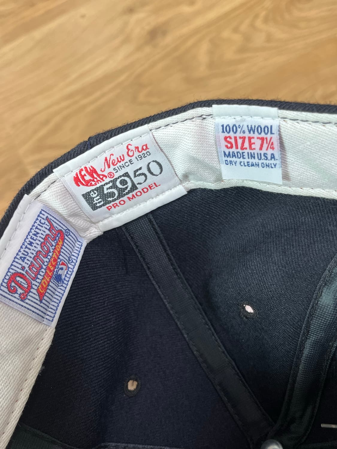 90s 빈티지 뉴에라 양키스 캡 데드스탁 made in usa 상품이미지6