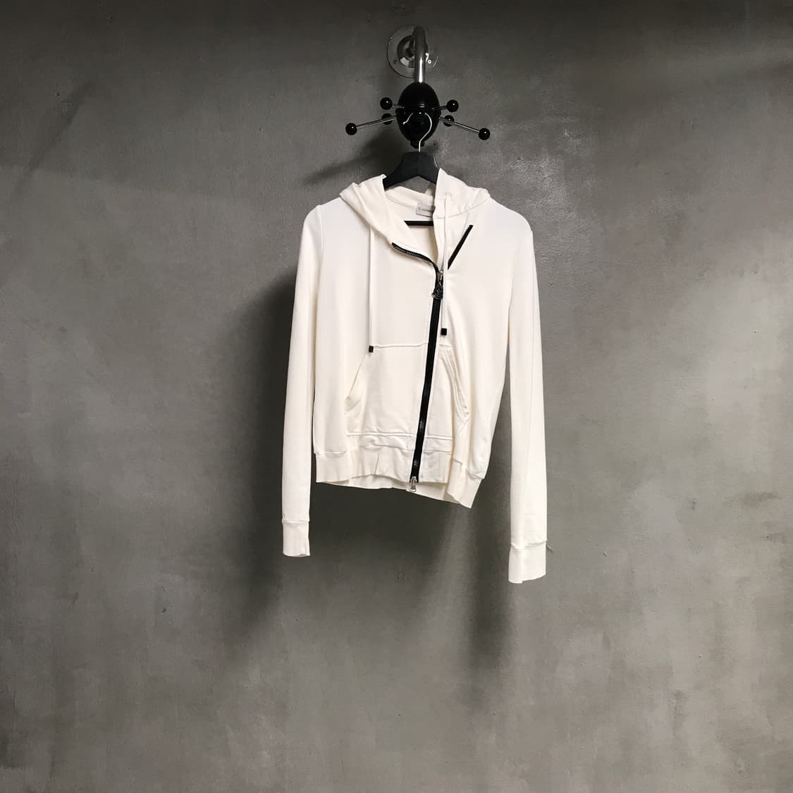 몽클레어 화이트 후드 집업 S(W) 상품이미지1