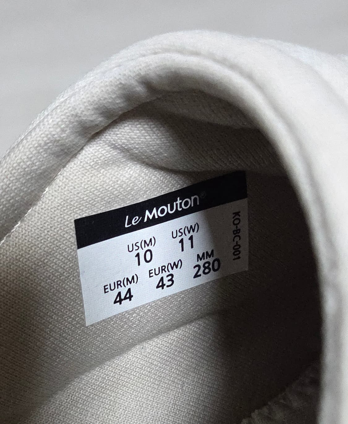 (착샷) 르무통 메리노울 슬리퍼 슬립온 상품이미지6