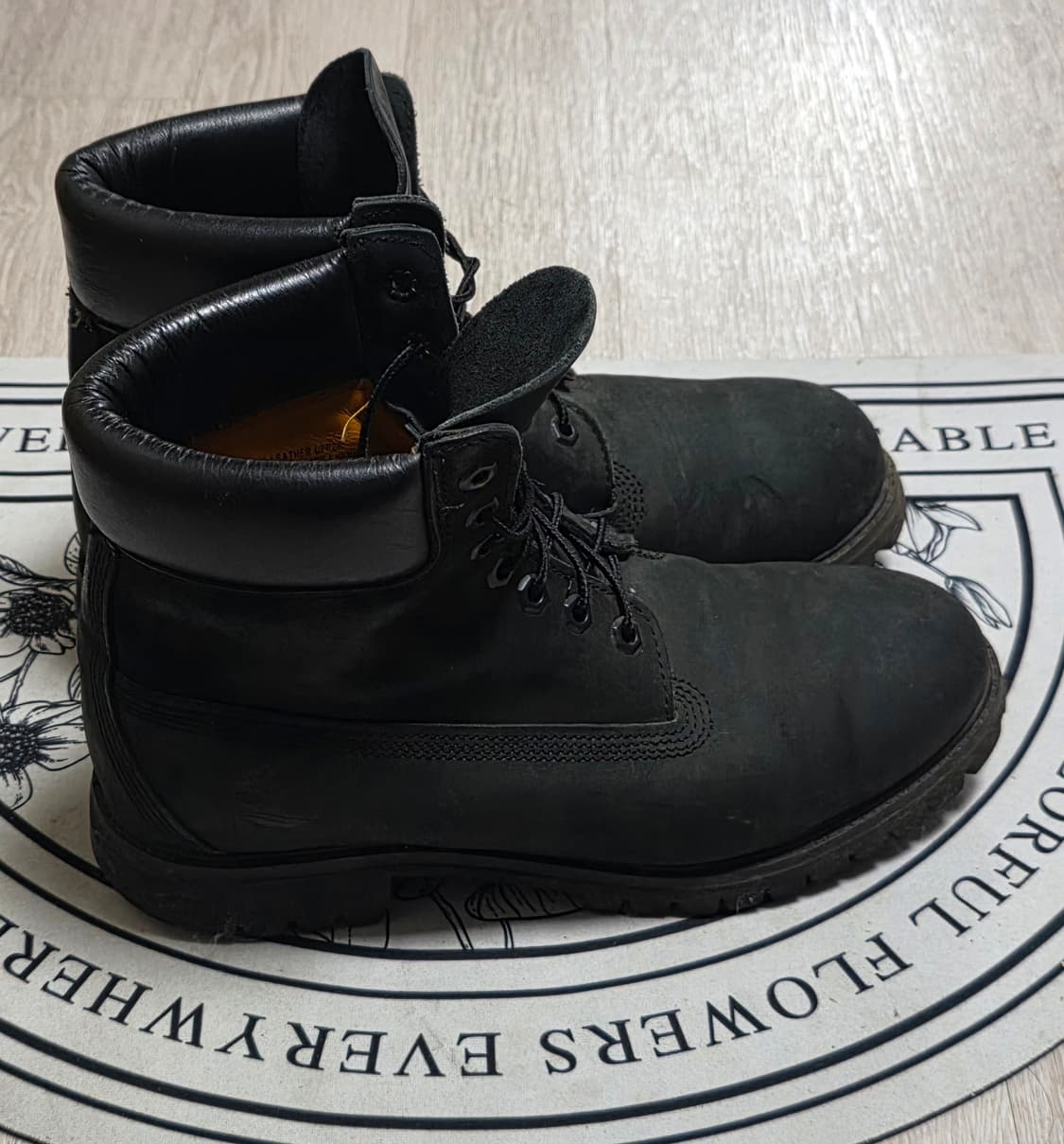 (270)팀버랜드 6인치 프리미엄 워터프루프 블랙 부츠 상품이미지1