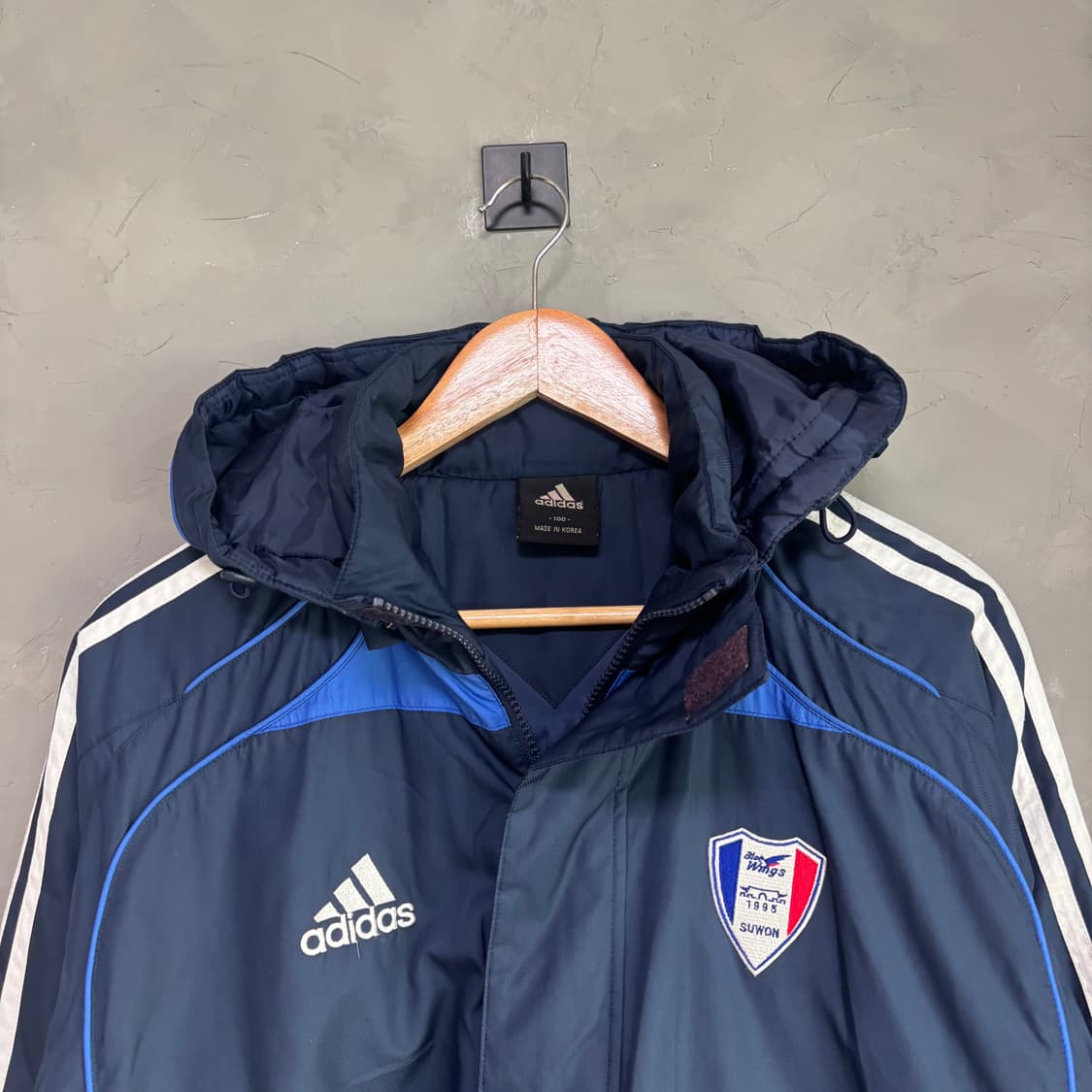 아디다스 수원 삼성 패딩 파카 상품이미지2