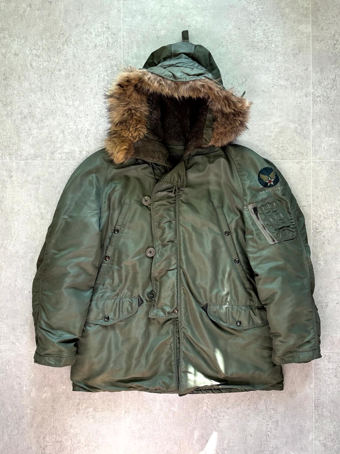 Early 60's 미 공군 N-3B 스노클 파카 M Skyline 상품이미지1