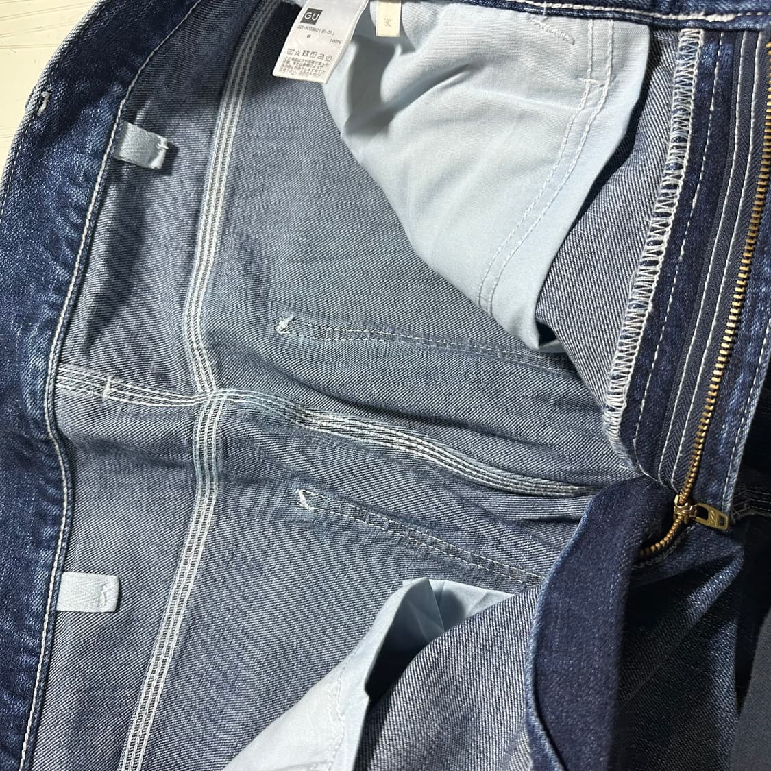 지유 카펜터 데님팬츠 32 상품이미지7