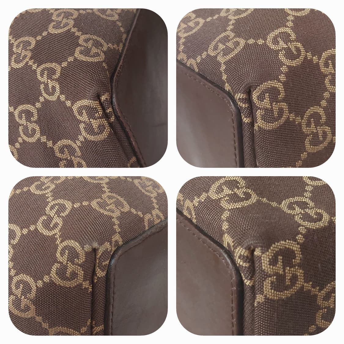 [정품] 구찌 자가드 캔버스 숄더백 토트백 상품이미지8