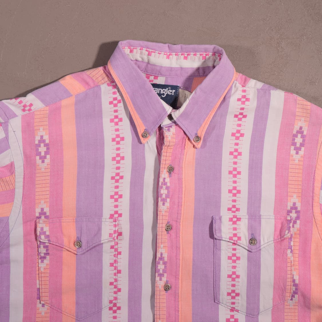 90s made in usa 랭글러 웨스턴 셔츠 상품이미지2