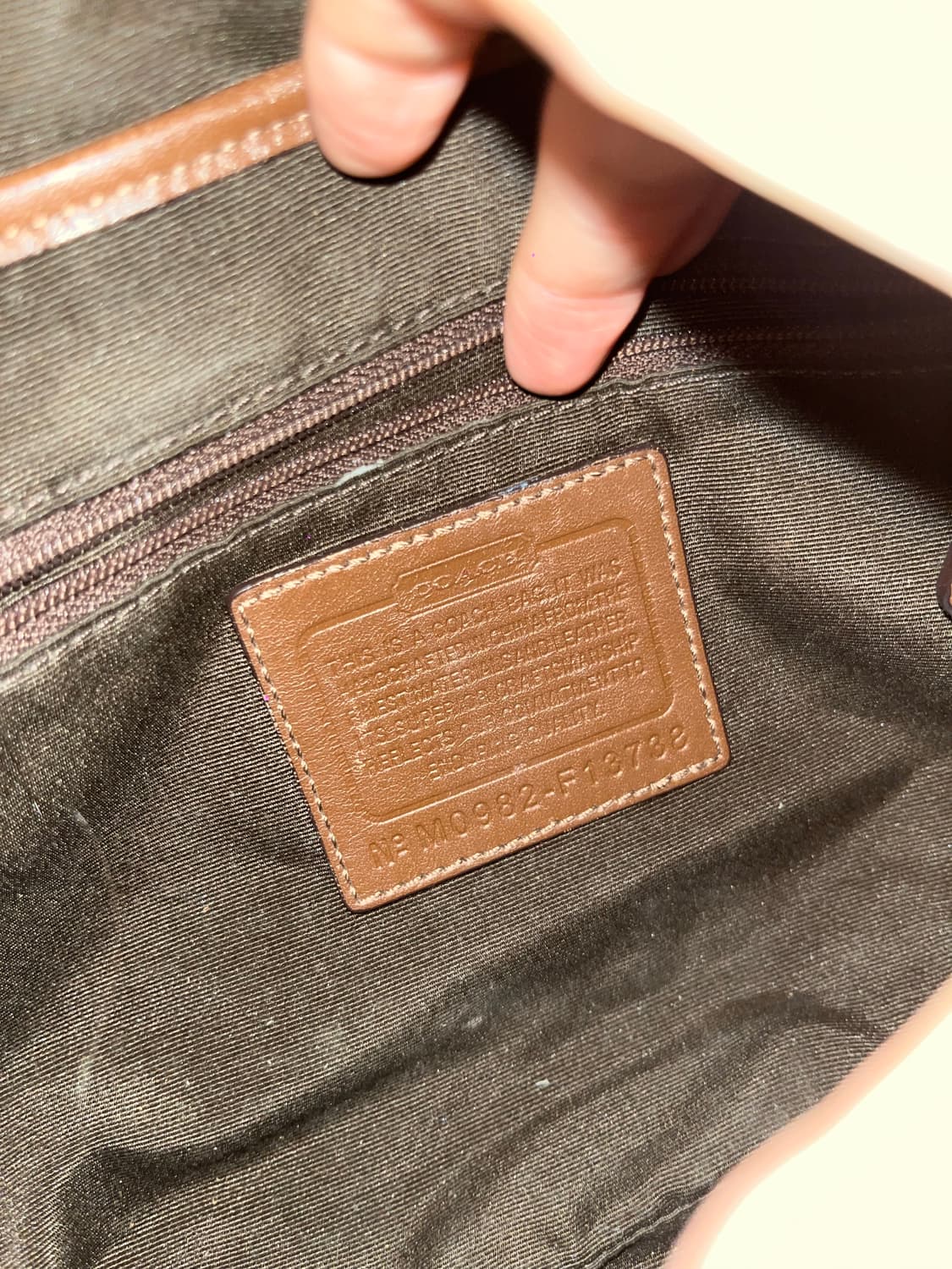 90ss Coach basic Shoulder bag 상품이미지9