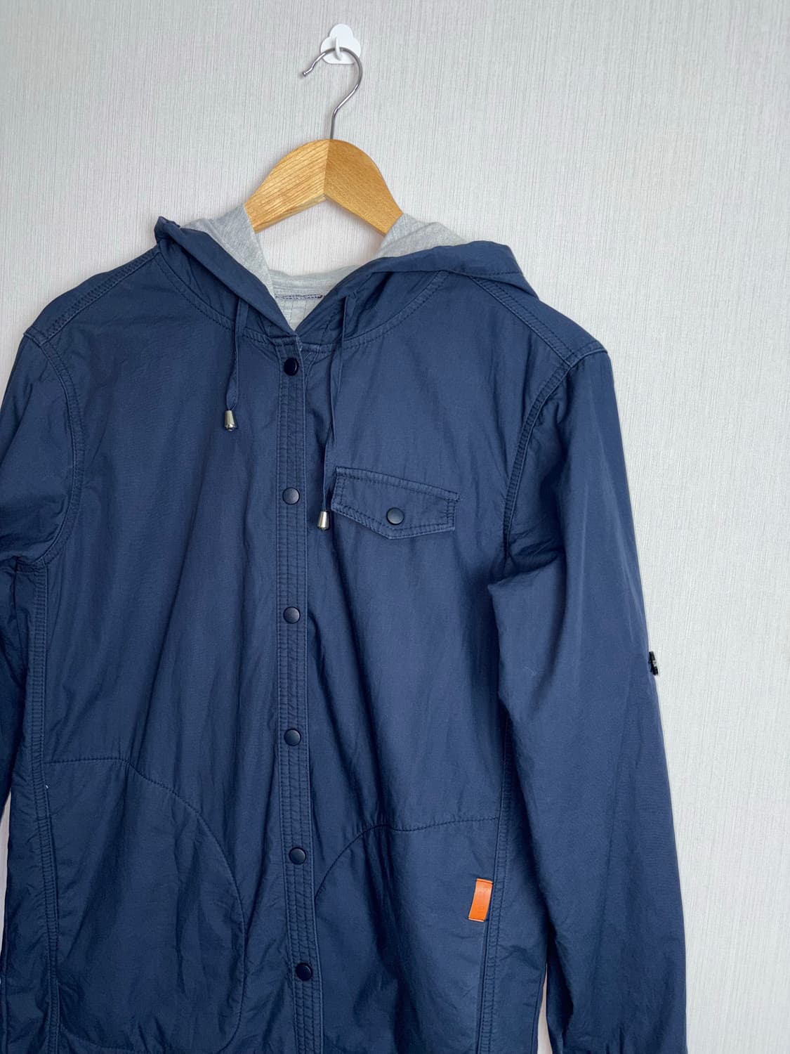 네이비 후드 자켓 상품이미지7