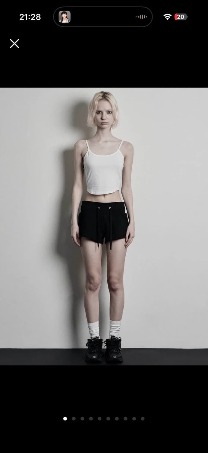 보헤미안서울 24ss 베이직 스웻 쇼츠 팬츠 바지 BLACK 블랙 상품이미지1