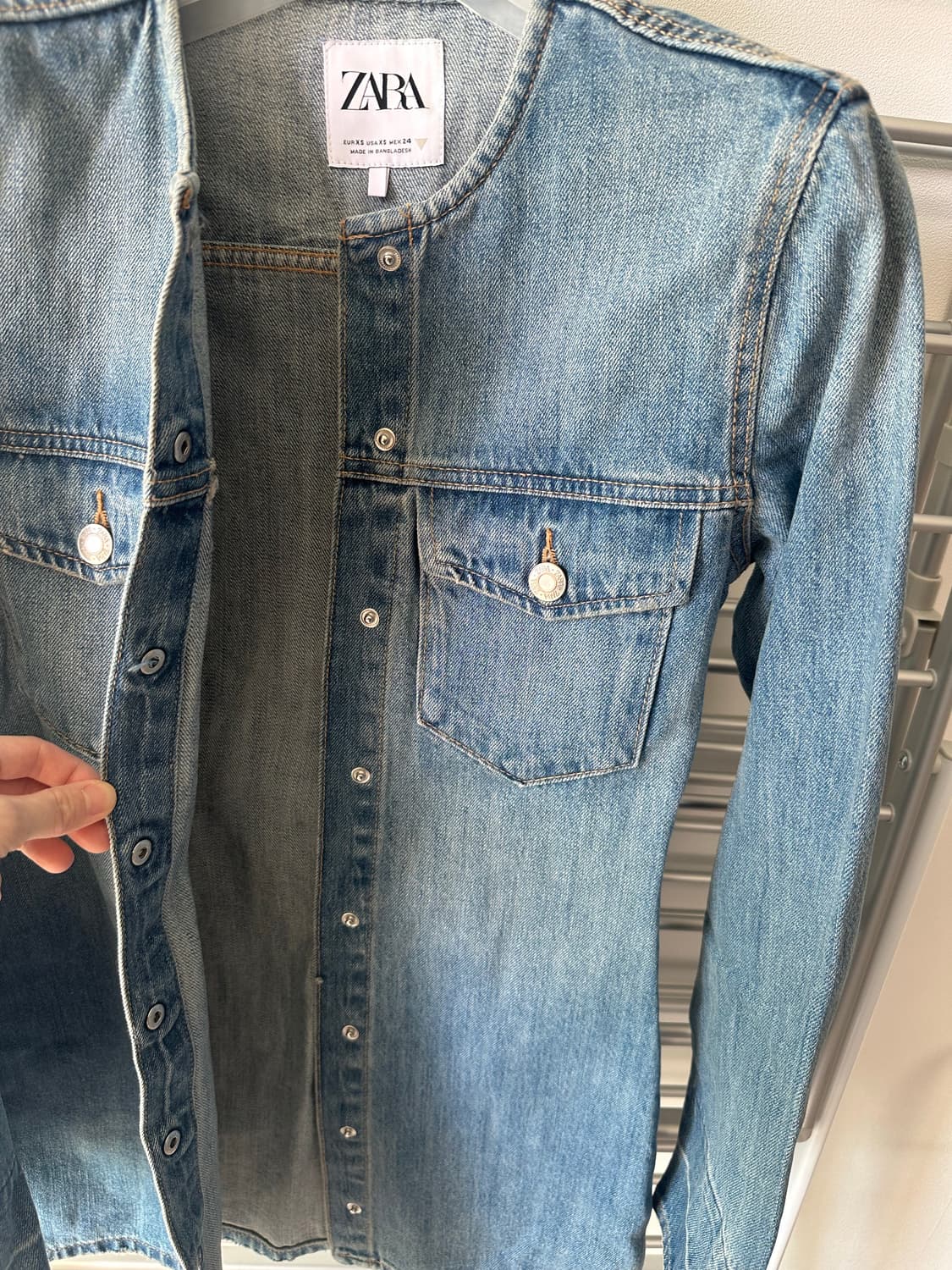 ZARA 데님 원피스&자켓 상품이미지4