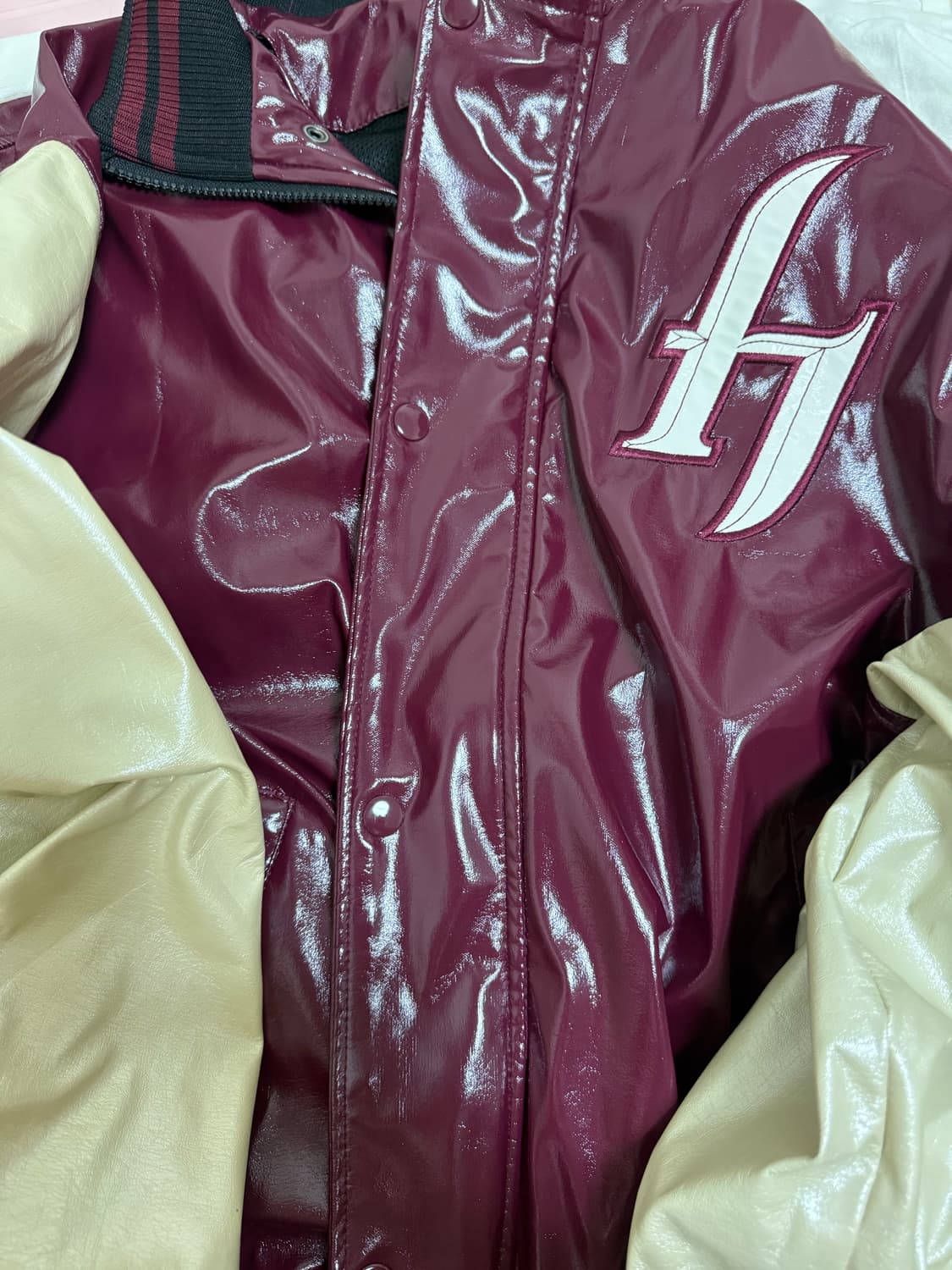 키움히어로즈 가을 유광 점퍼 야구점퍼 상품이미지1