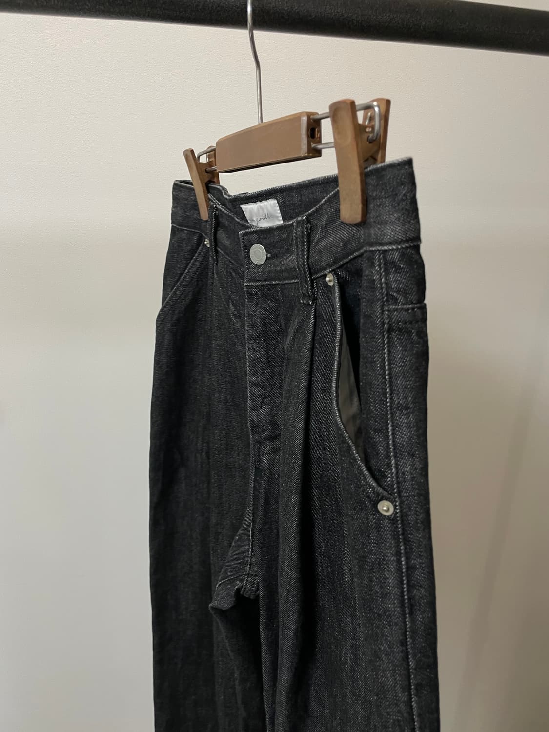 (28) youth 유스 롱버전 와이드 데님팬츠 상품이미지2