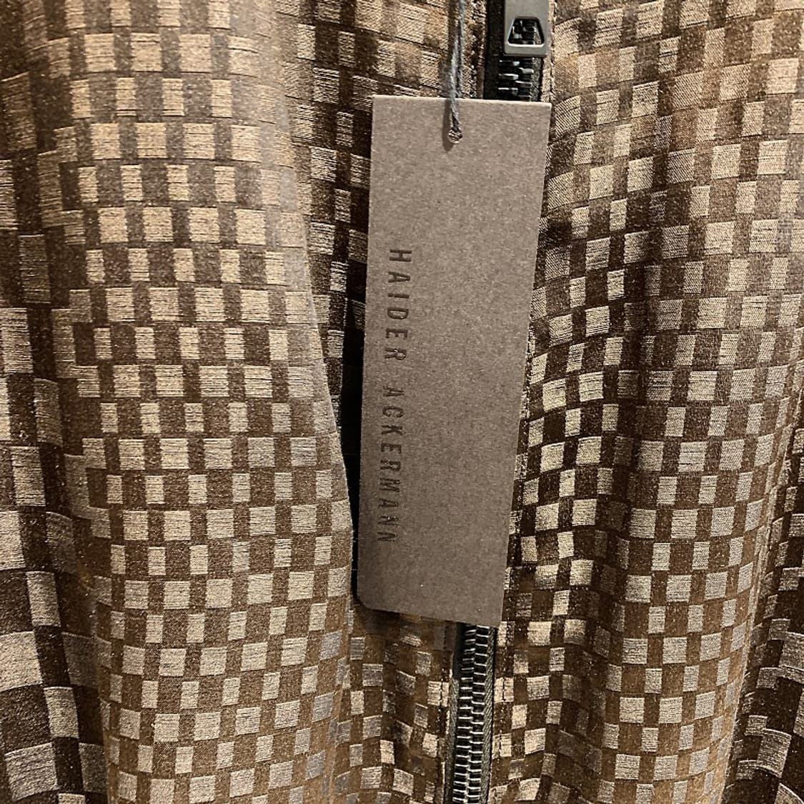 하이더 아커만 남성 초콜릿 컬러 짚업 봄버 자켓 상품이미지4