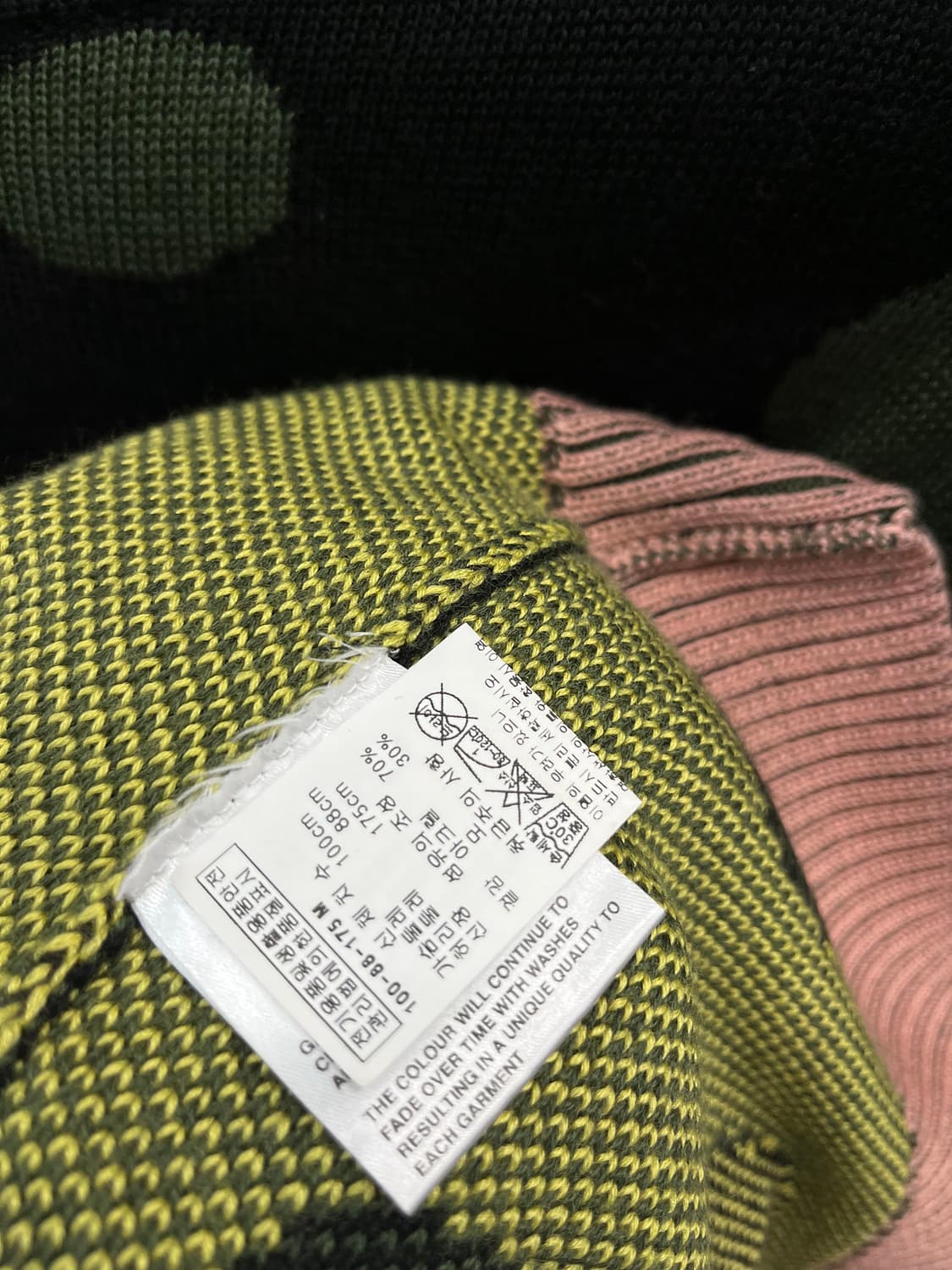 100) 리암호지스 스마일 니트  상품이미지5