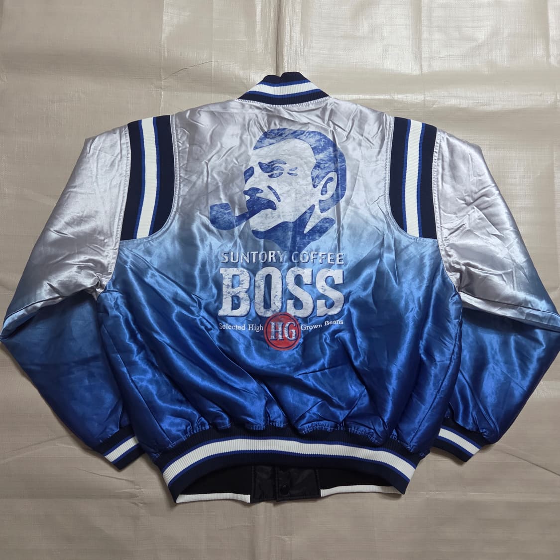 산토리 보스 커피 리버시블 바시티 자켓 상품이미지5