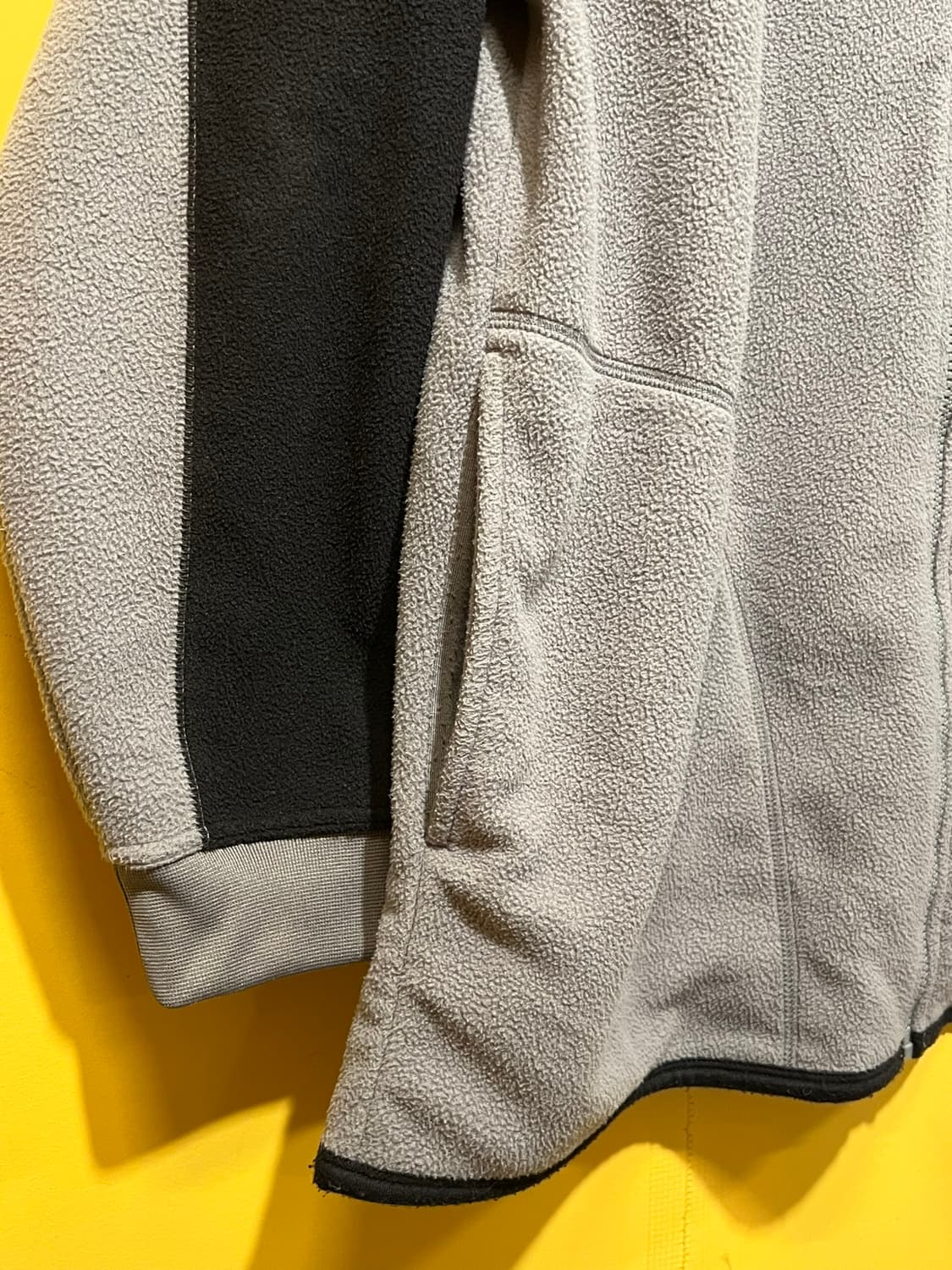 [XL] 할리데이비슨 클래식 로고 배색 플리스 자켓 상품이미지4