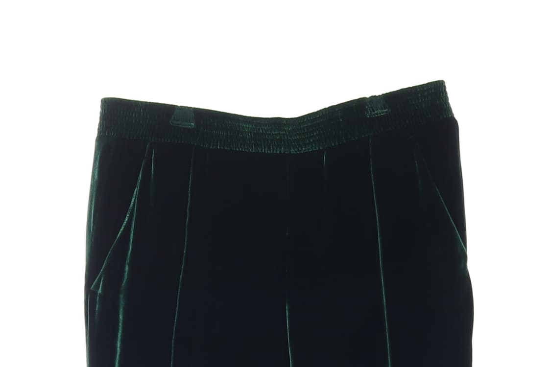 [M]하이더 아커만 벨벳 딥그린 밴딩 조거 스웨트팬츠
 상품이미지2