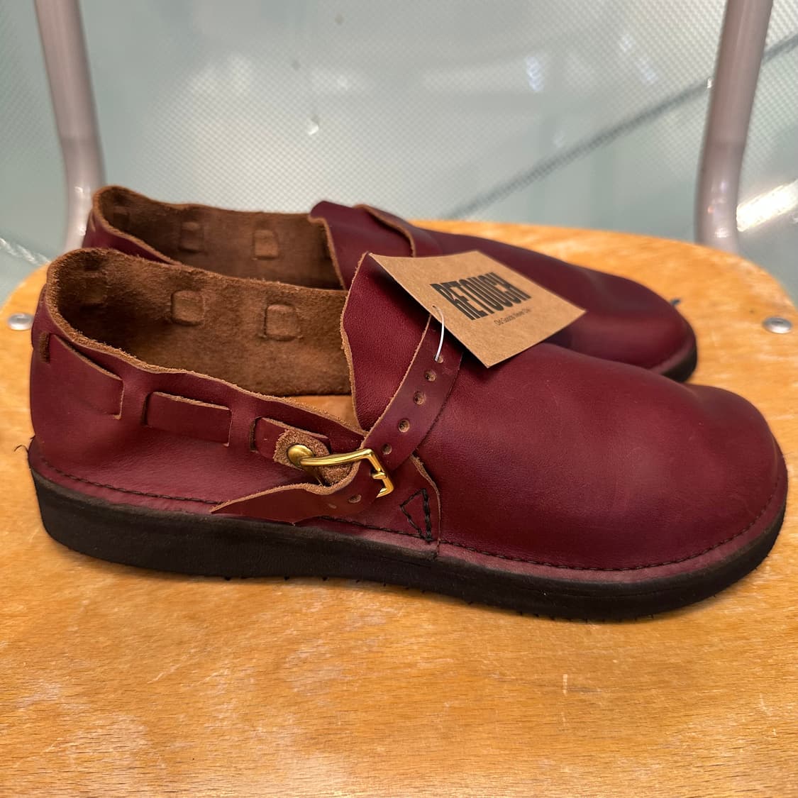 오로라슈즈 미들잉글리시 ‘버건디’ 상품이미지6