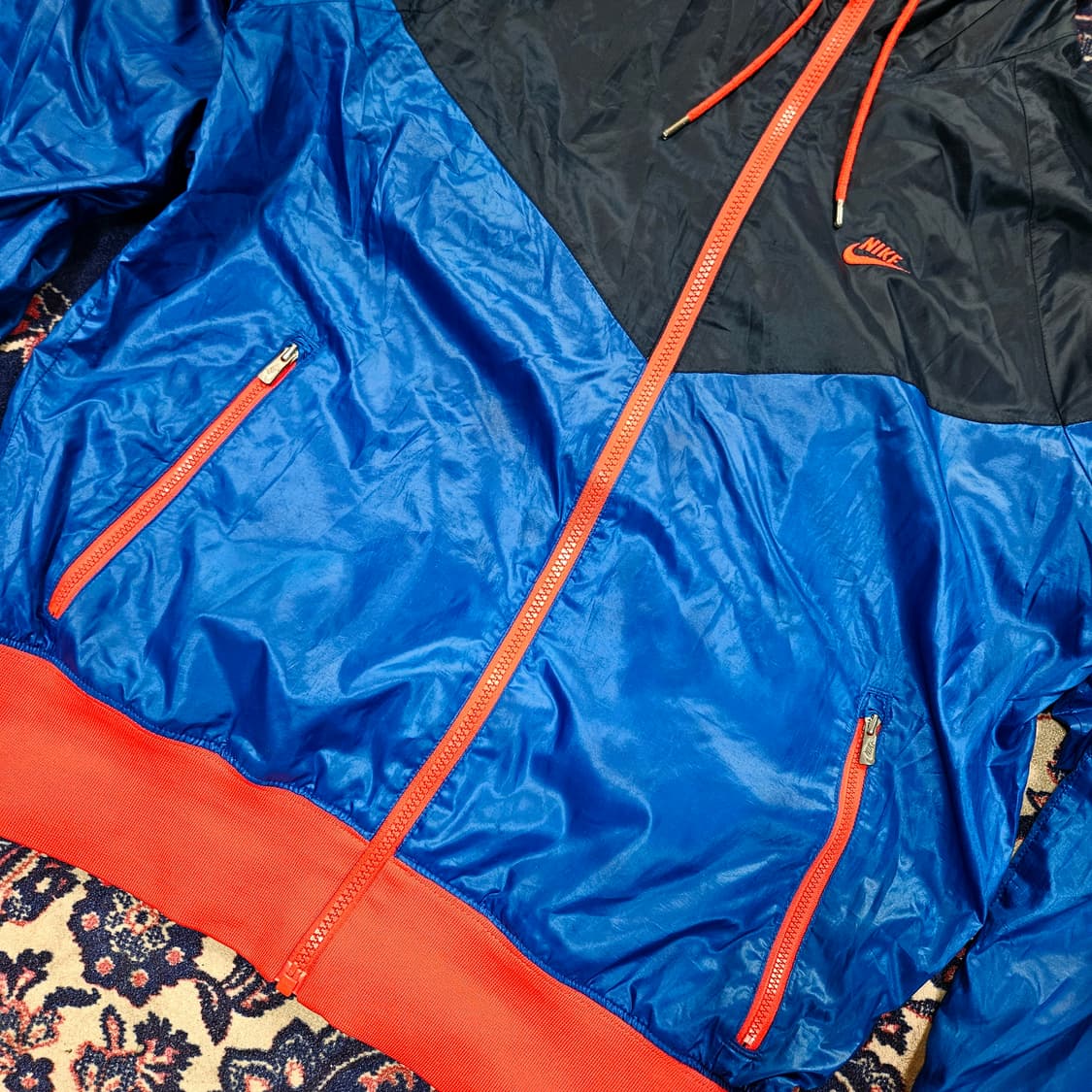 나이키(Nike) 컬러 블럭 후드 바람막이 L size 상품이미지2