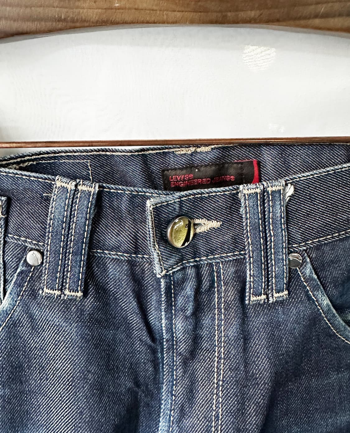 LEVI'S engineered 001 blue jeans w30 상품이미지8