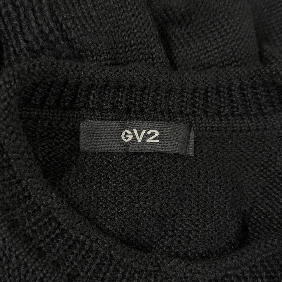 [XL] GV2 jeans 남성 블랙 라운드 긴팔 니트 상품이미지5