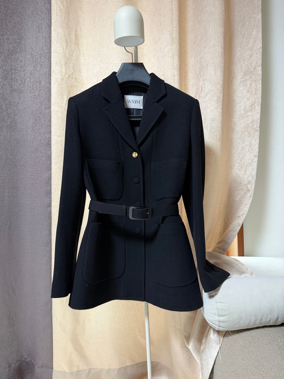 WMM 자켓 블랙 S몰 상품이미지1