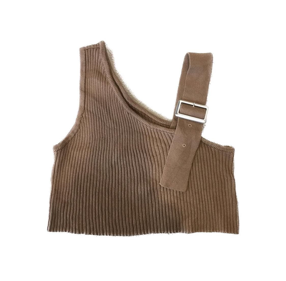 brown knit top 상품이미지2