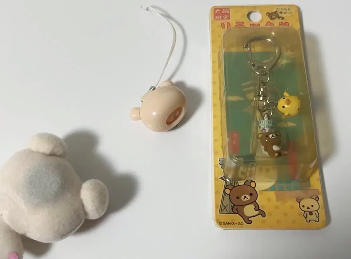 3종 고전 코리락쿠마 봉제인형 마그넷 자석 코리락쿠마 흔들 키링 리락쿠마 상품이미지2