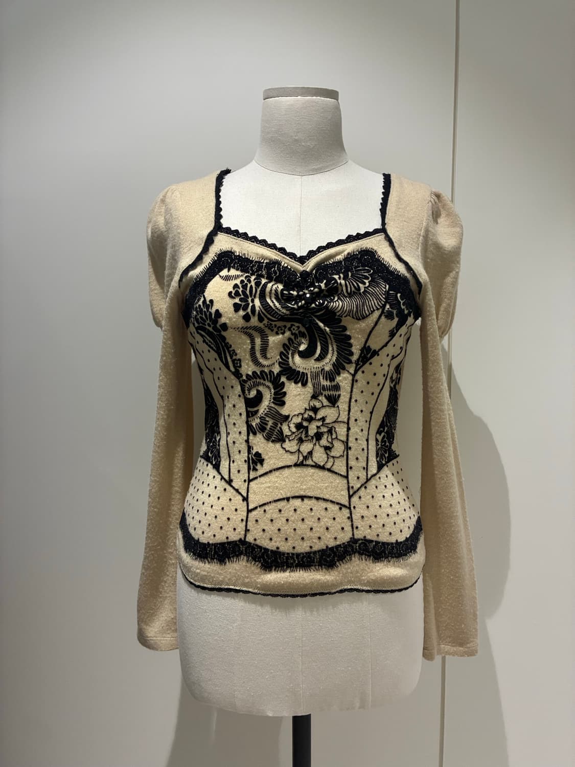 코르셋 니트 상품이미지3