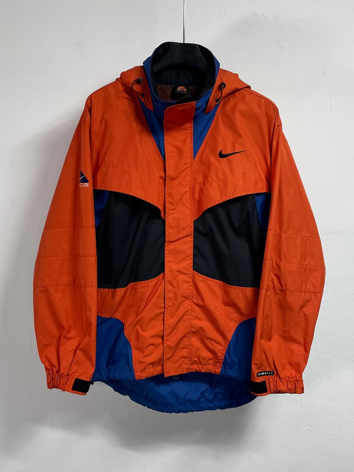 90s 나이키 ACG 오렌지 올드 바람막이 (on.73) 상품이미지1