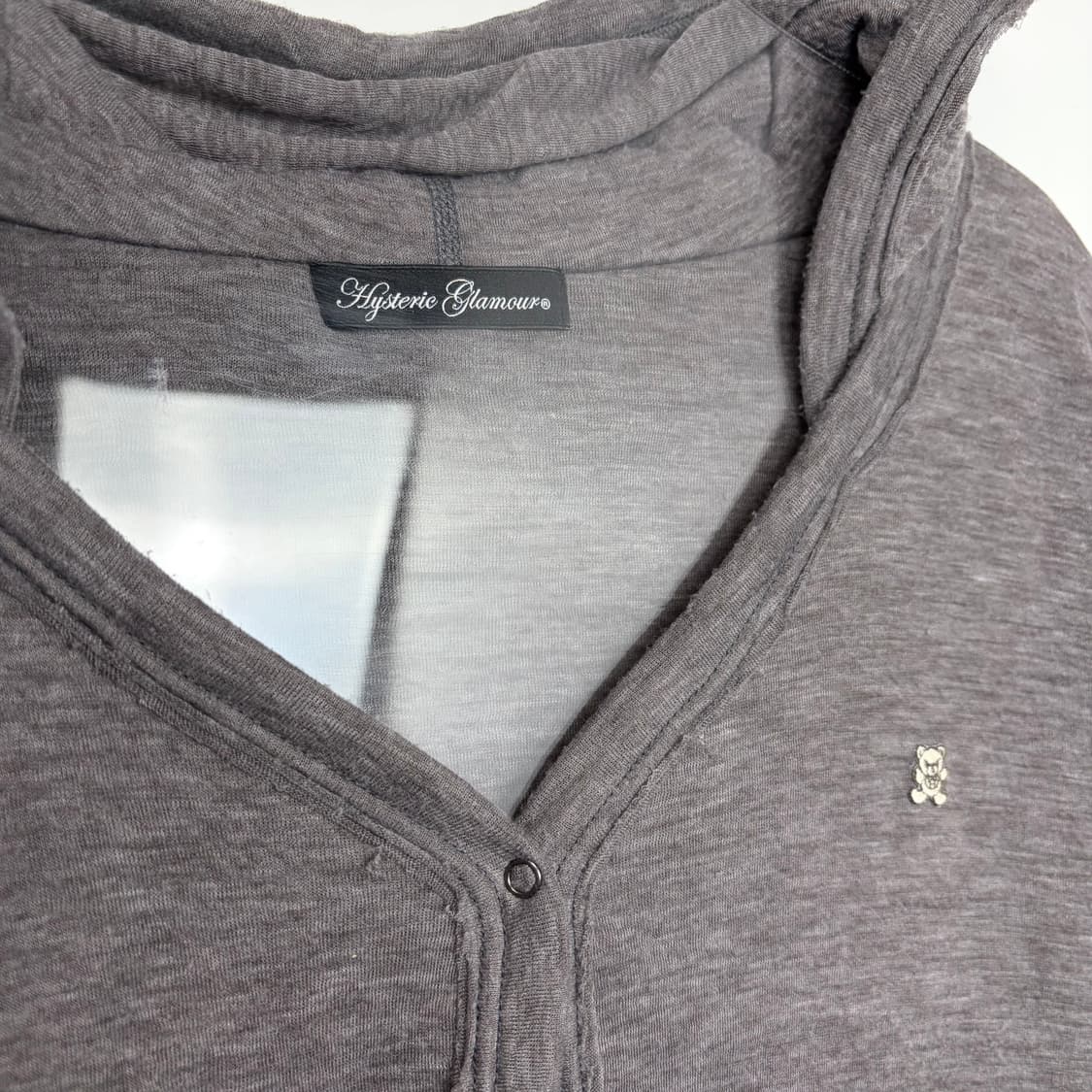 히스테릭글래머 후드 니트 가디건 상품이미지2