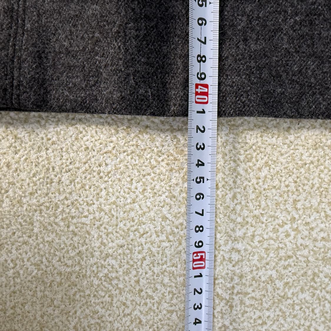 [S] 빈티지 멜론 그레이 모직 스커트 0102T1 상품이미지6