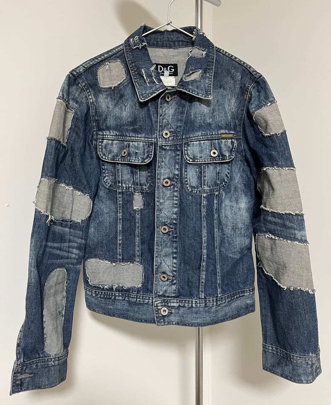 D&G 04AW reconstructed denim jacket 상품이미지1