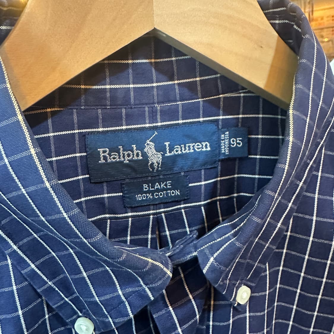폴로 랄프로렌 블레이크 체크 셔츠 상품이미지3