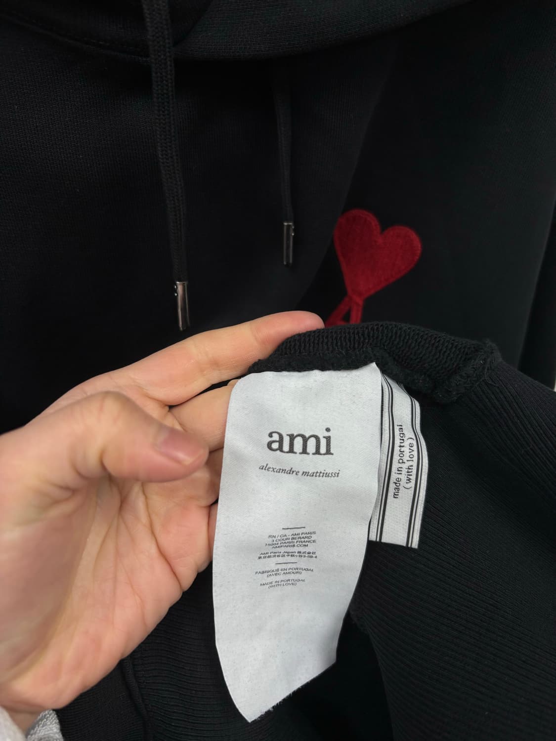 AMI 아미 하트로고 후드티 상품이미지6