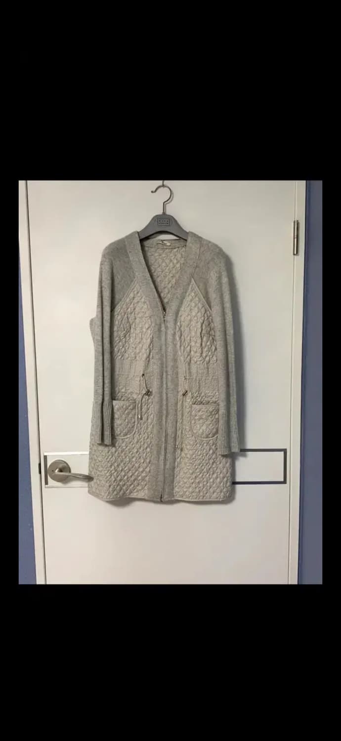 퀼팅 가디건 상품이미지1