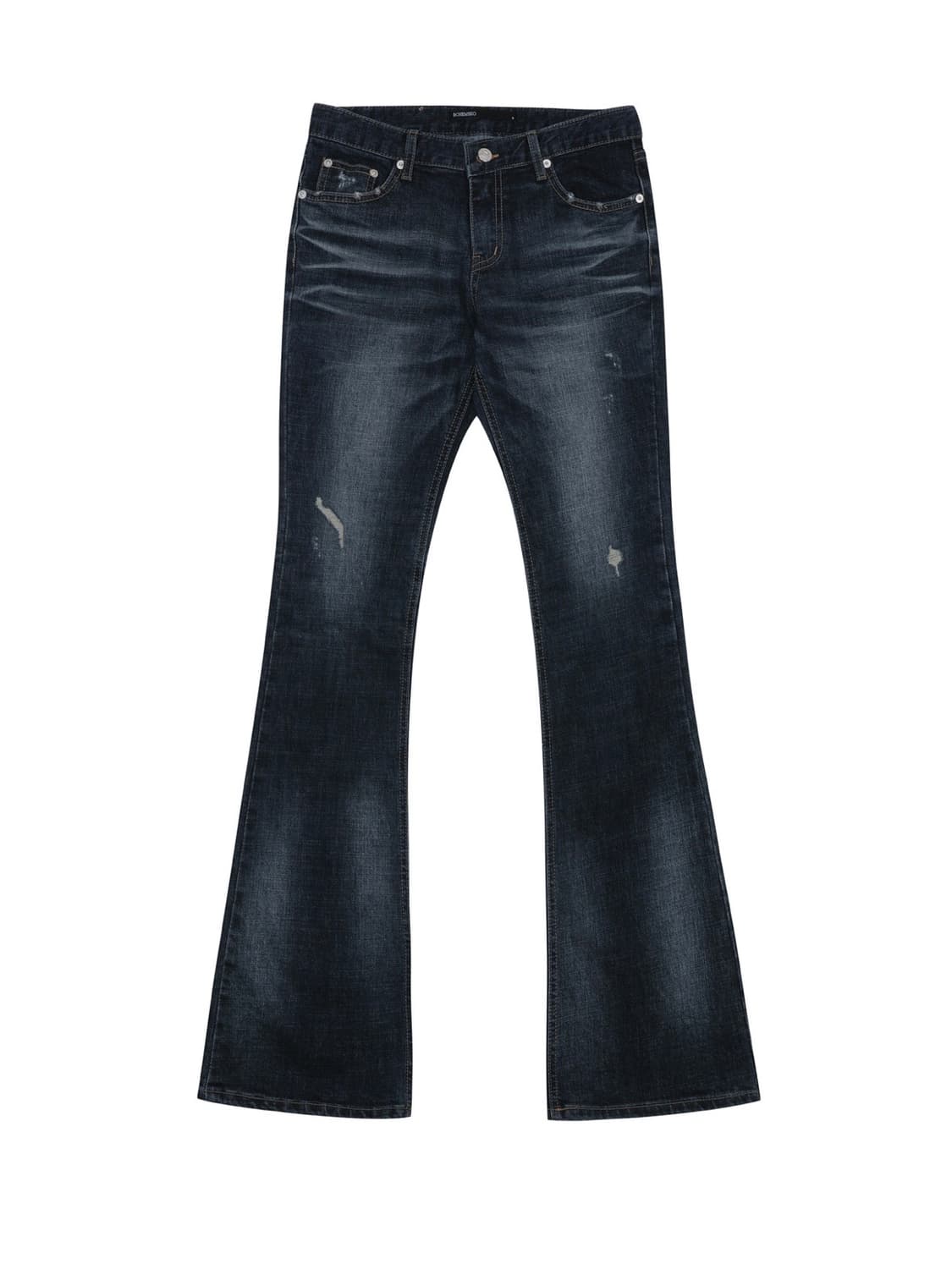 보헤미안서울 DEEP BLUE WASHING BOOTS CUT DENIM 상품이미지1