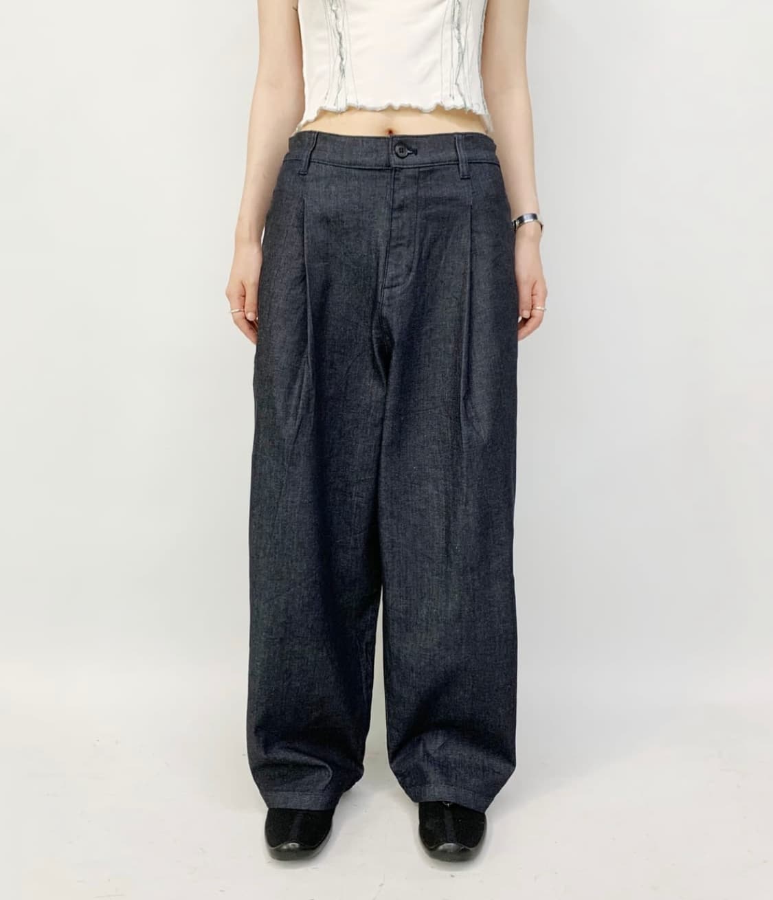 Muji 데님팬츠 상품이미지1