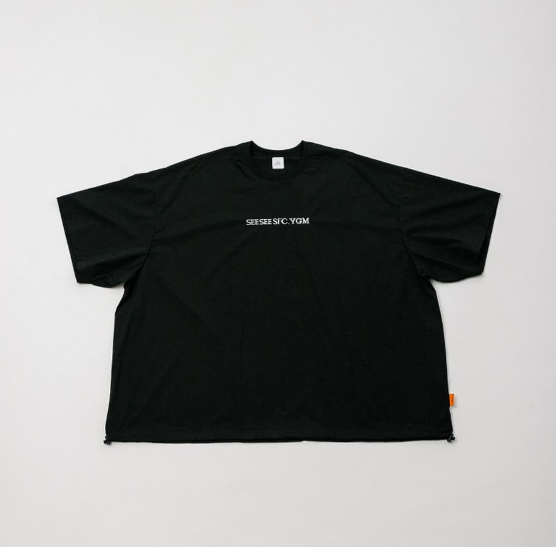 SEESEE x S.F.C x YGM 빅 나일론 크루넥 블랙 XL 상품이미지1