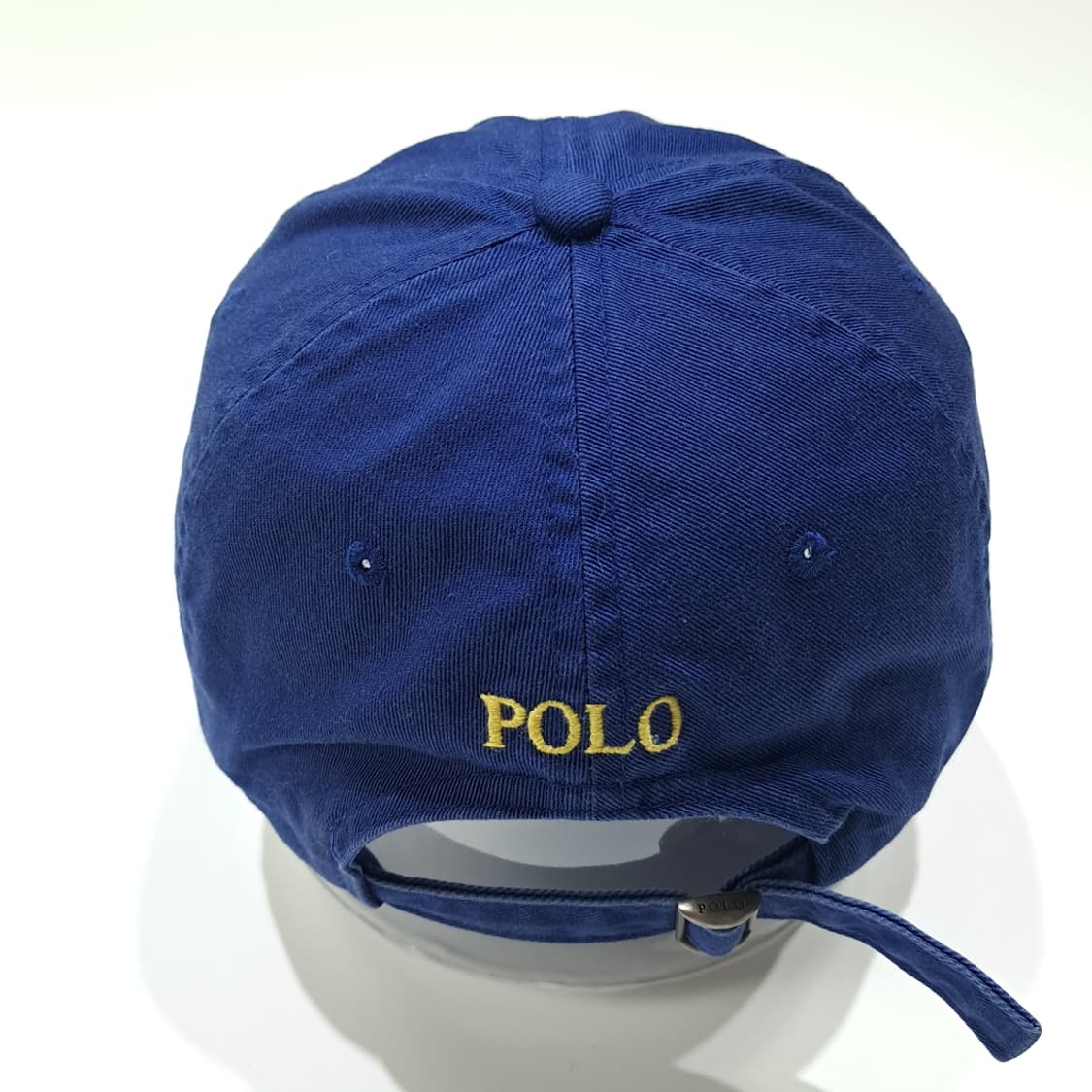 CL919 폴로 옐로우 포니 로얄블루 볼캡 모자 상품이미지5