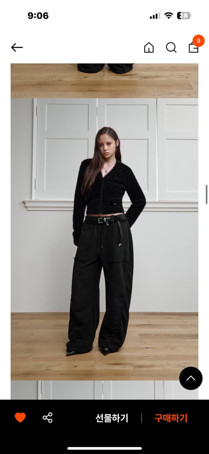 트리밍버드 크롭 니트 가디건 상품이미지4