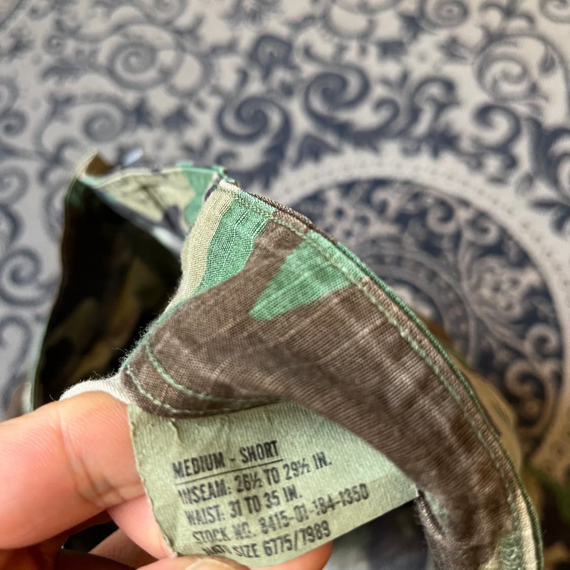 M ARMY 우드랜드 카모 팬츠/W2287 상품이미지4