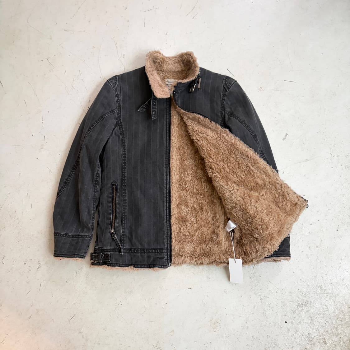 NICOLE CLUB FOR MEN 빈티지 쉐르파 자켓 S 상품이미지6