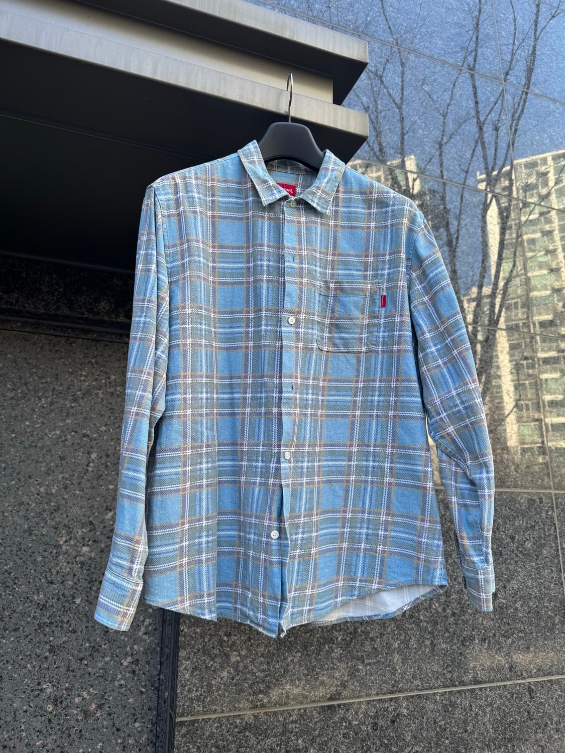 슈프림 체크셔츠 상품이미지1