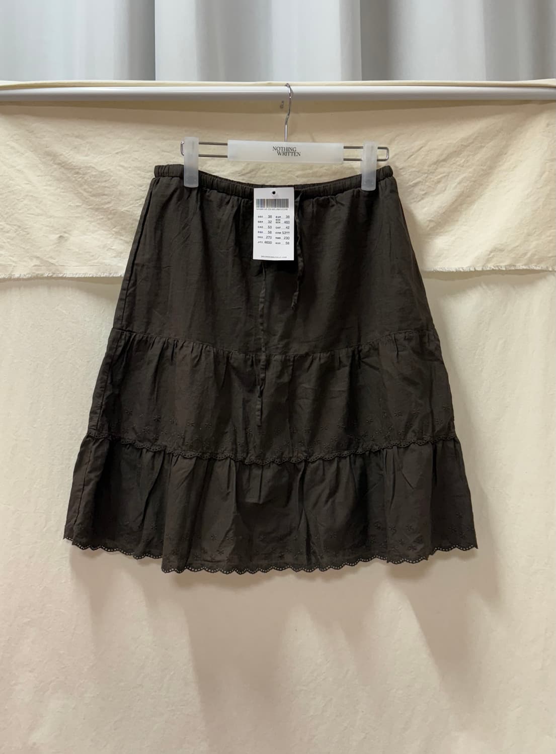 브랜디멜빌 미디 레이스 스커트 상품이미지1