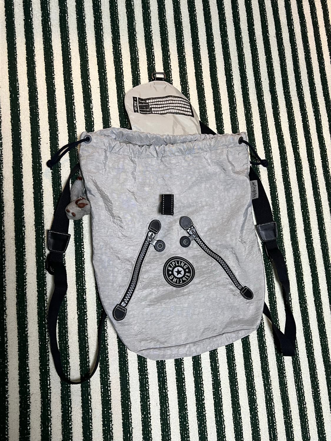 Kipling vintage nylon backpack 상품이미지3