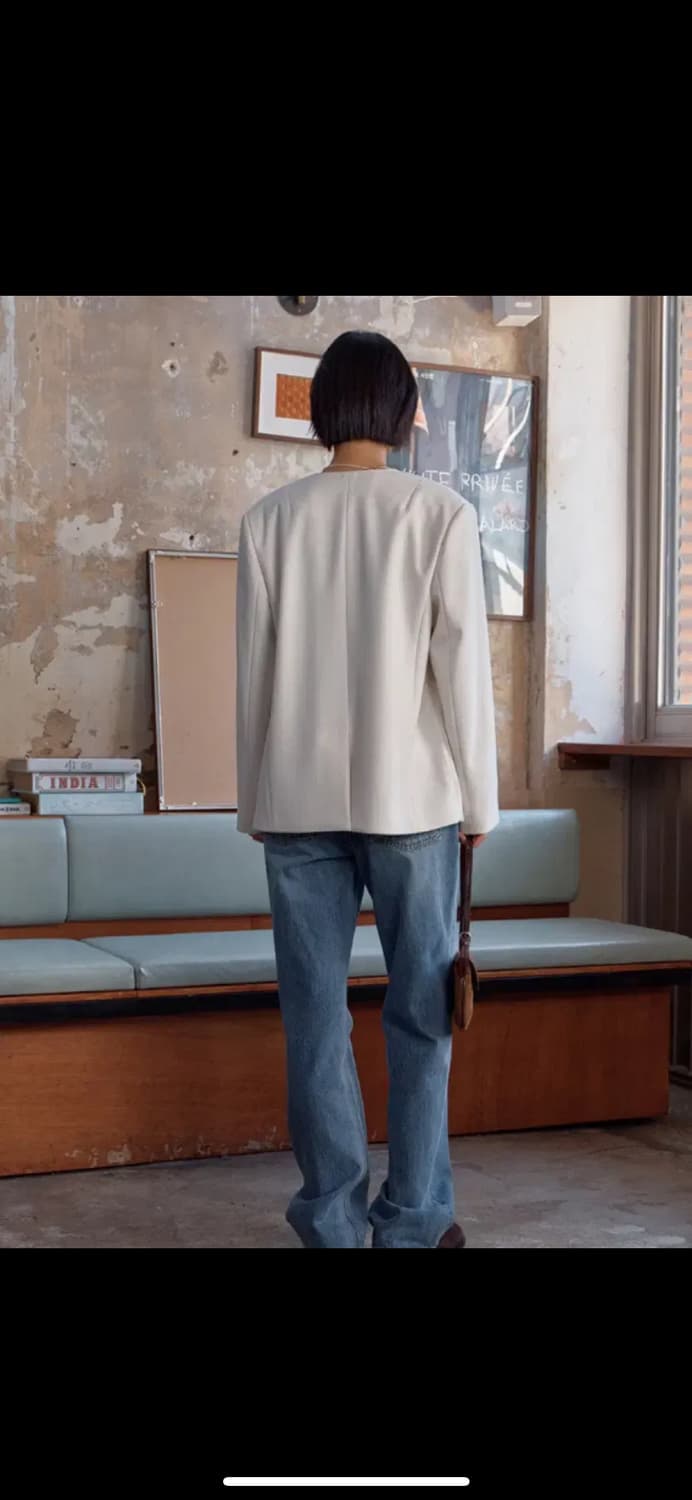 브렌다브렌든서울   n.c tweed jacket - ecru 상품이미지5